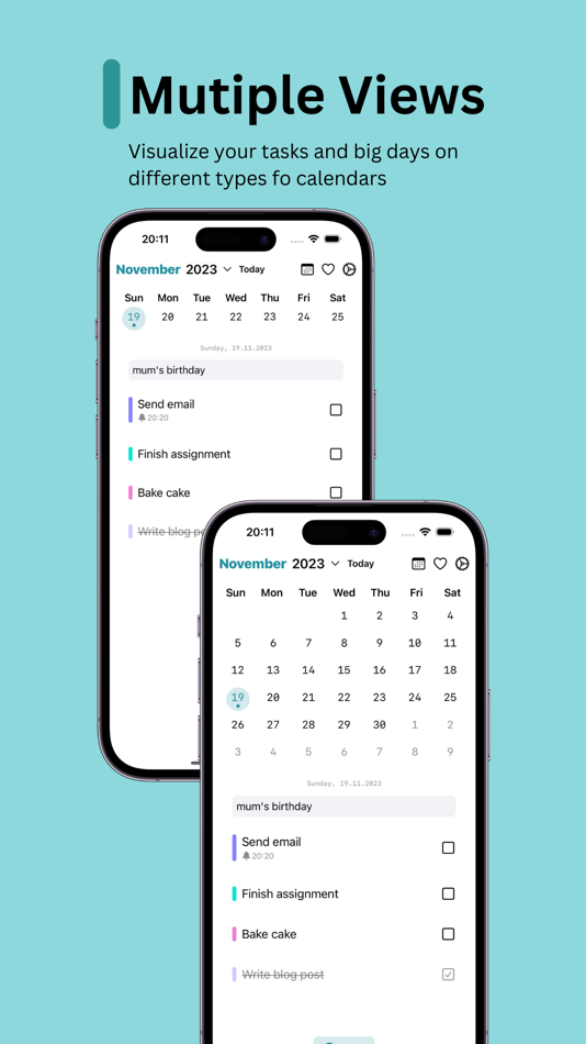 #1. Tiny Planner: Tasks & To Do (iOS) 由: 楠茜 李