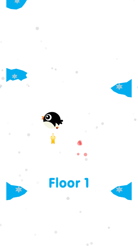 #3. Jumping Penguin and icebergs (iOS) By: KIWI APPS LIMITED