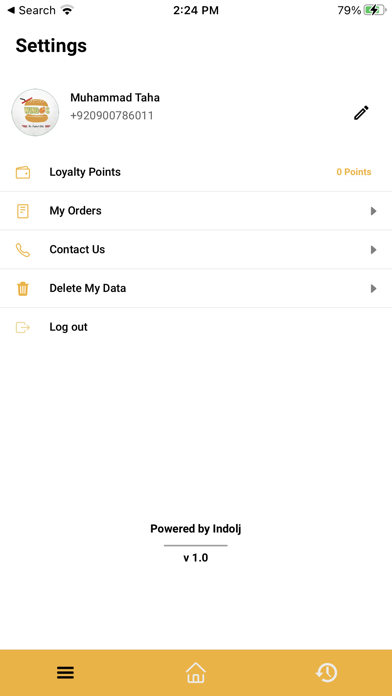 App screenshot