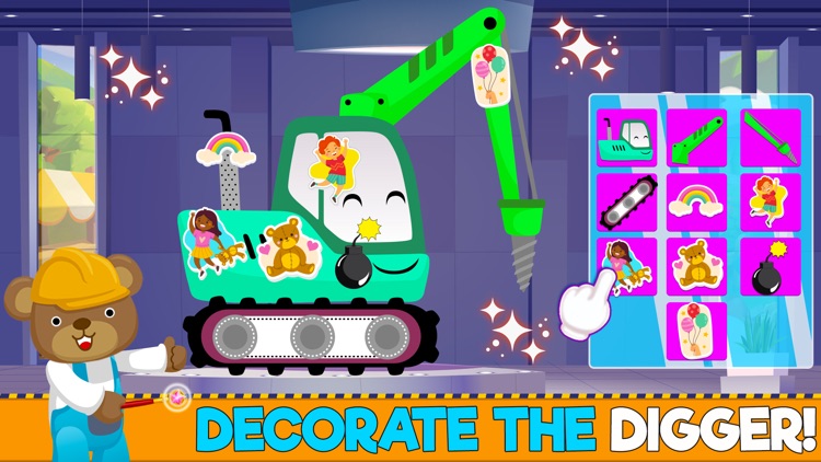 Funny Construction Trucks Game screenshot-3