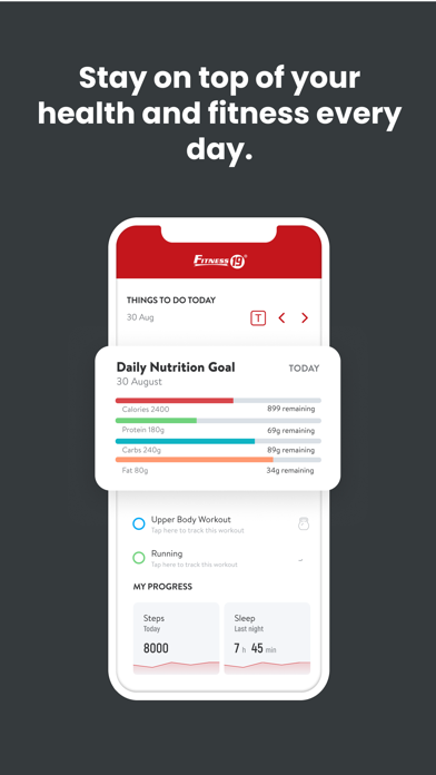 Fitness 19 MI Screenshot