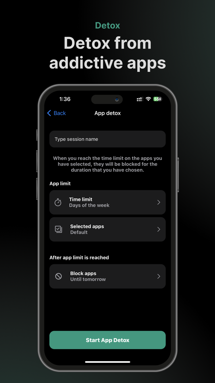 Zenze - Phone Time Limit