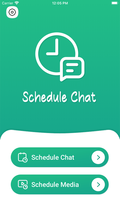 WA - Schedule Messages Screenshot