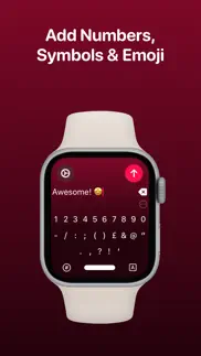 retroboard - t9 watch keyboard iphone screenshot 3