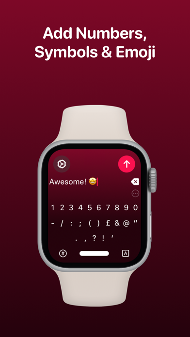 RetroBoard - T9 Watch Keyboard Screenshot