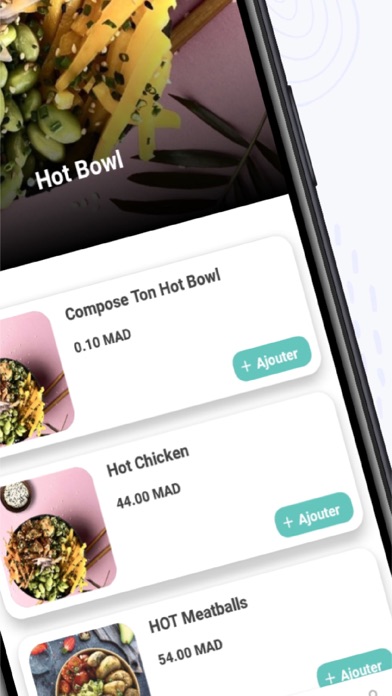 Bowl Healthy Food Screenshot