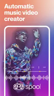 spool - music video editor iphone screenshot 1