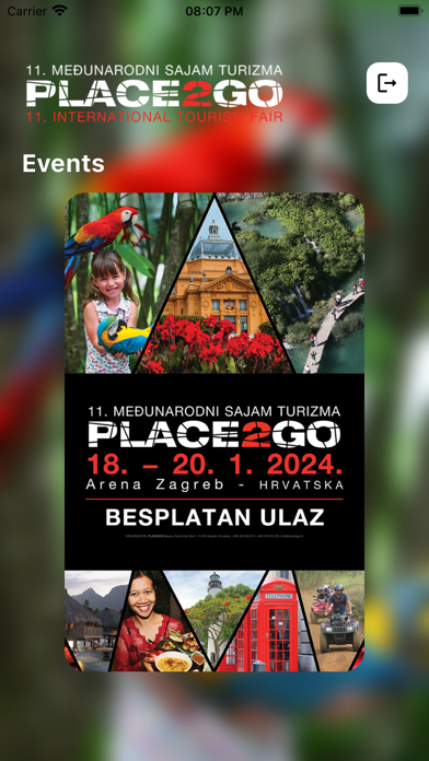 PLACE2GO fair Screenshot