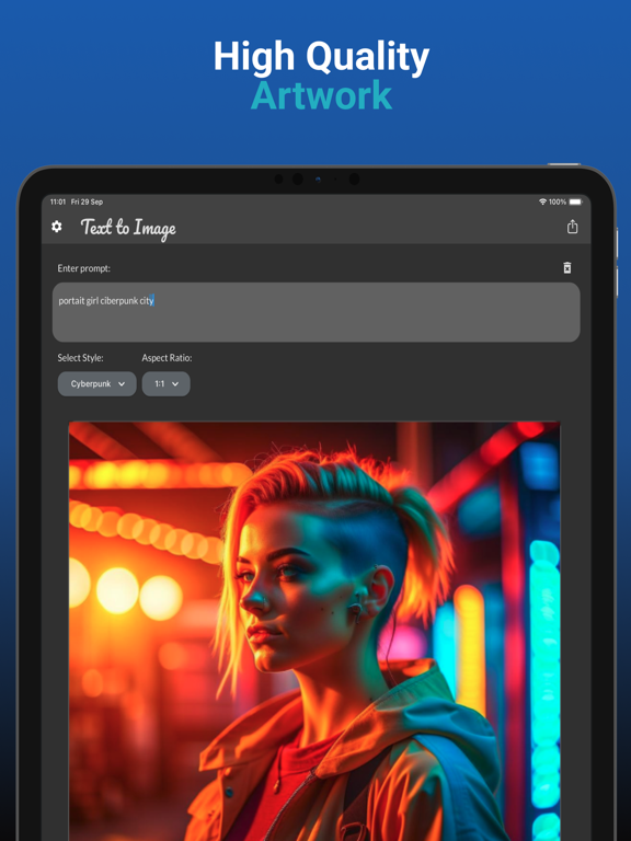 App screenshot