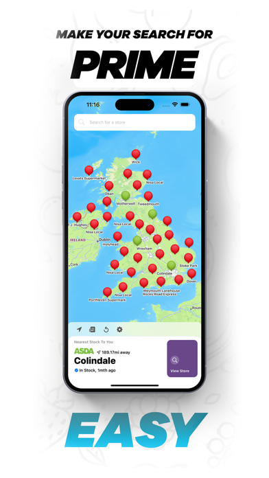 PRIME Tracker UK Screenshot
