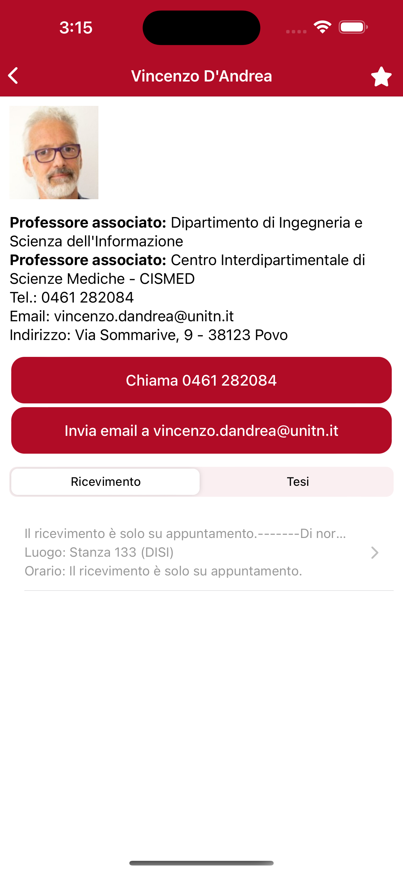 UniTrentoApp
