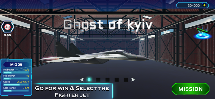 Fighter jetsmodern sky combat