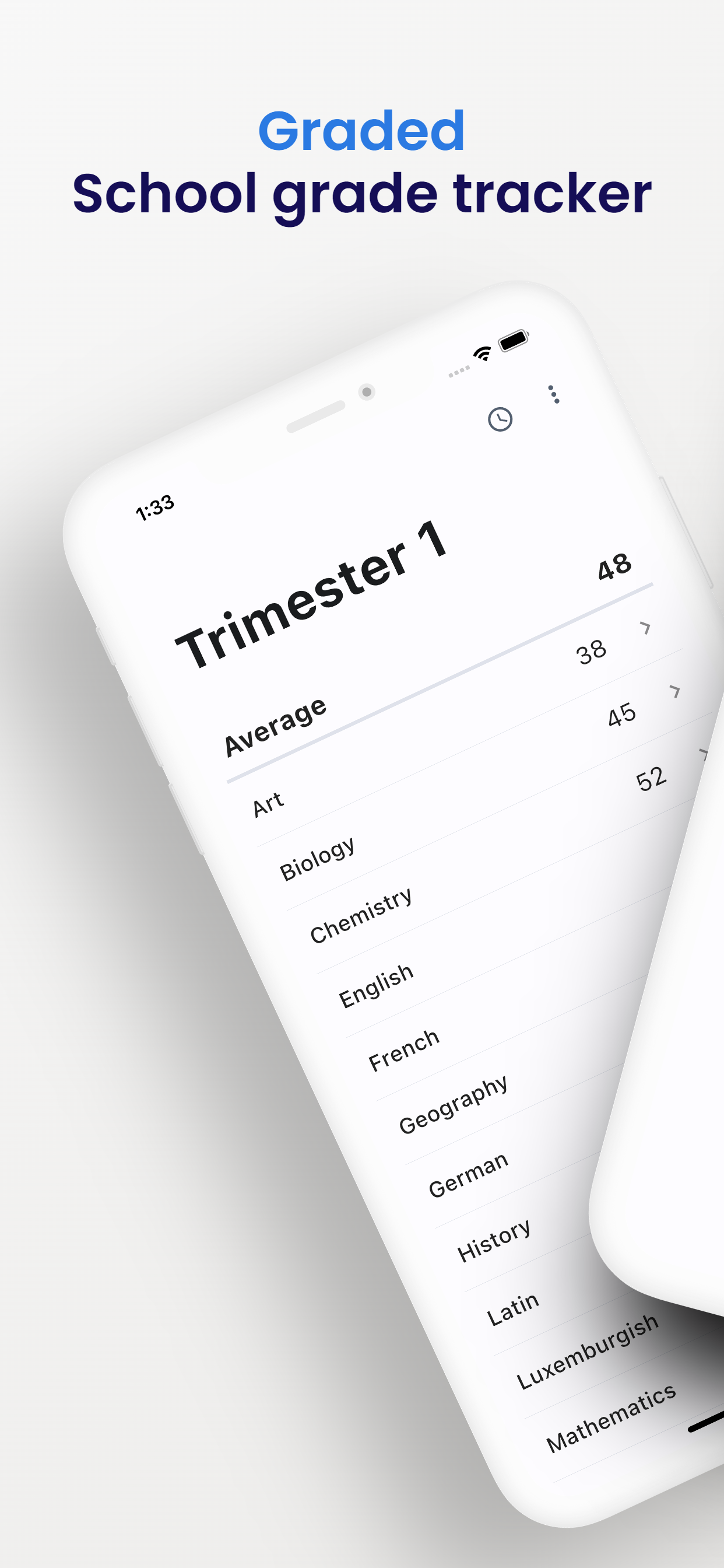 Graded - Grade tracker