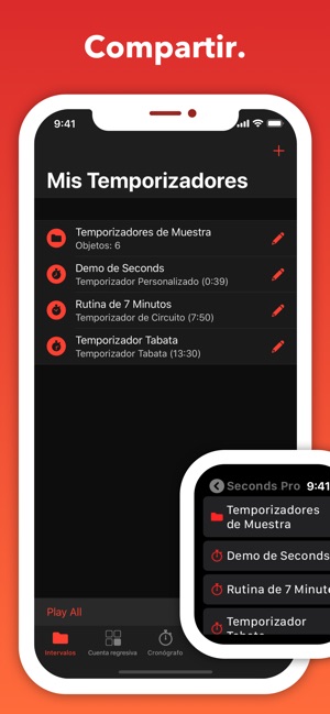 Seconds Interval Timer en App Store