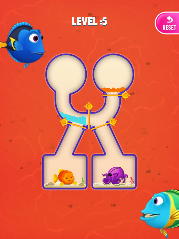 Fishdom Puzzle 3D - Pin Rescue
