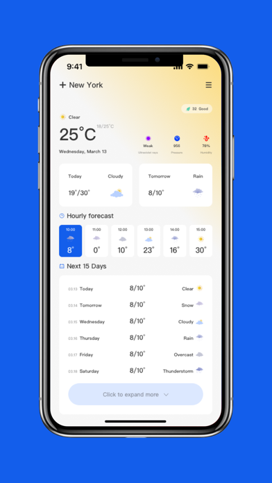 Weather Alert - City Weather Screenshot