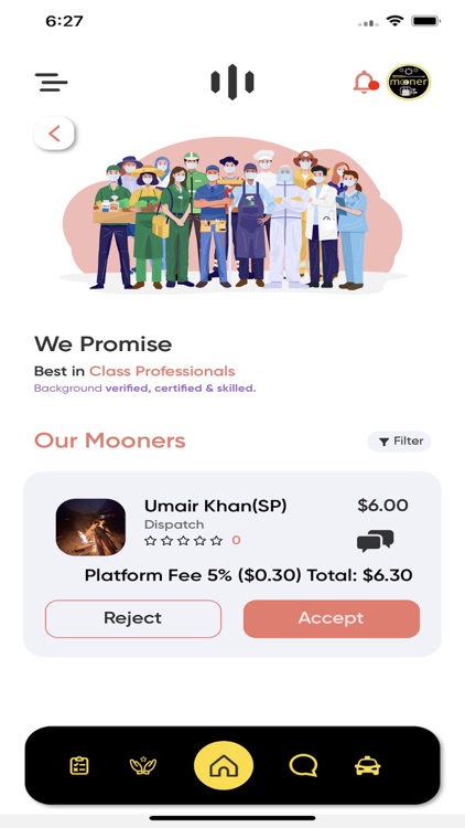 Mooner - Services On Demand screenshot-3
