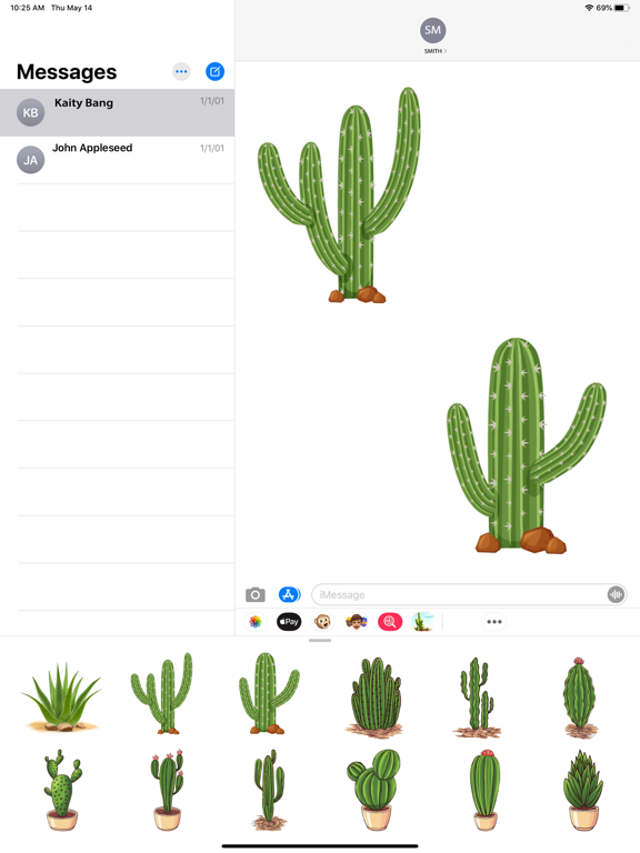 Screenshot #5 pour Dessert Cactus Stickers
