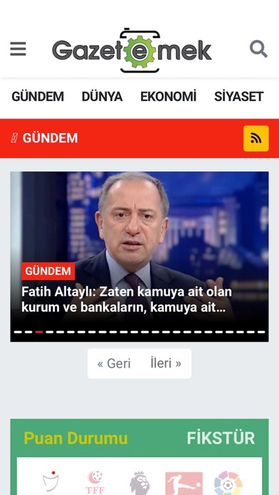 Gazete Emek Screenshot