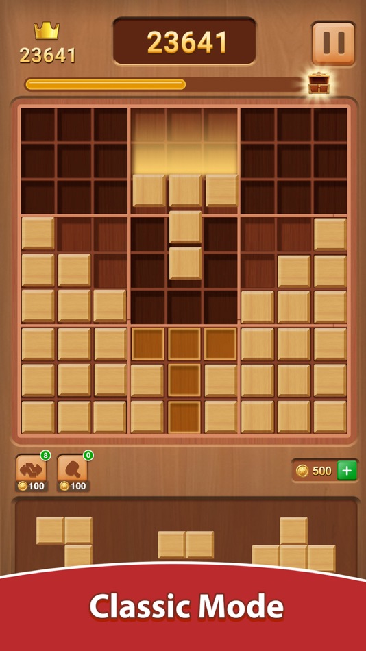 #1. Wood Block Puzzle - Brain Test (iOS) 由: Never Old PTE. LTD.