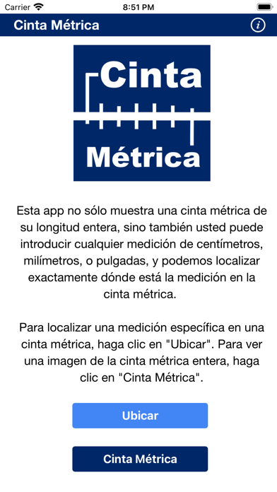 Cinta métrica Screenshot