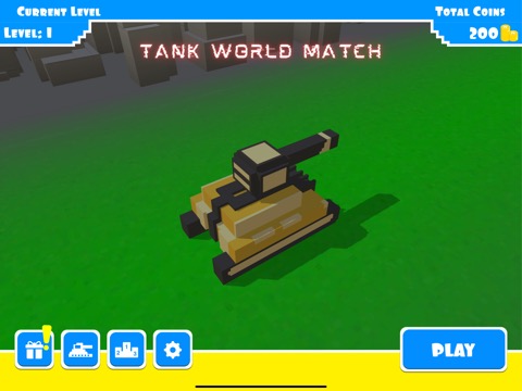 Tank World Match 3D Gameのおすすめ画像1