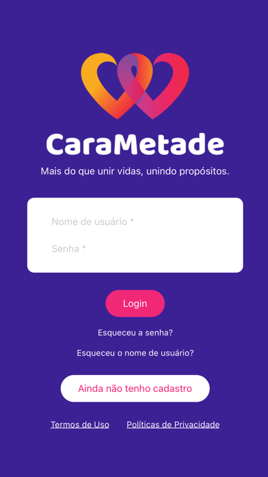 CaraMetade Screenshot 1 - AppWisp.com CaraMetade Screenshot 1 - AppWisp.com