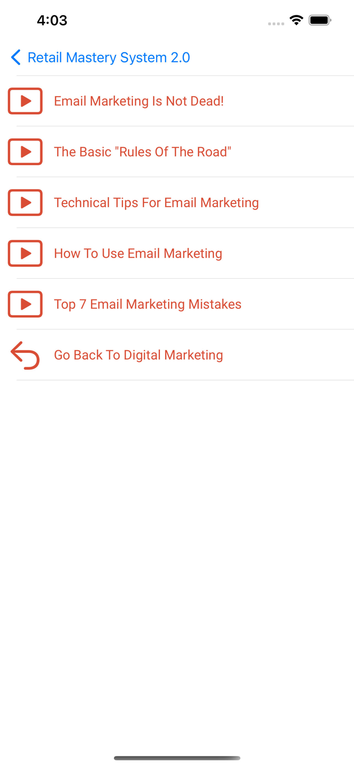 Retail Mastery System 2.0