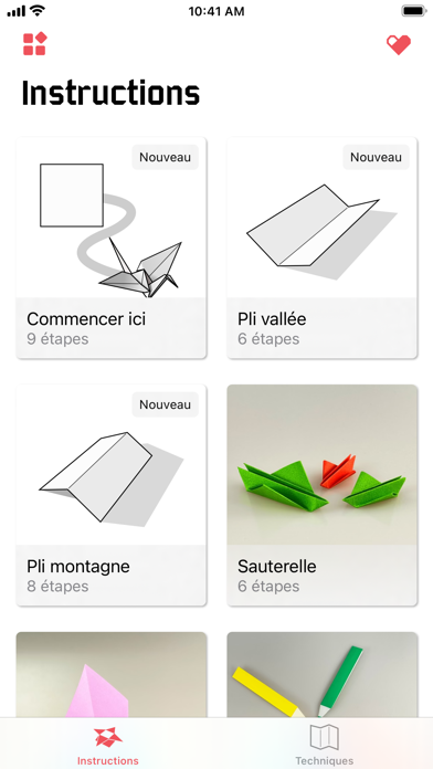 Screenshot #2 pour Origami - Plier et apprendre