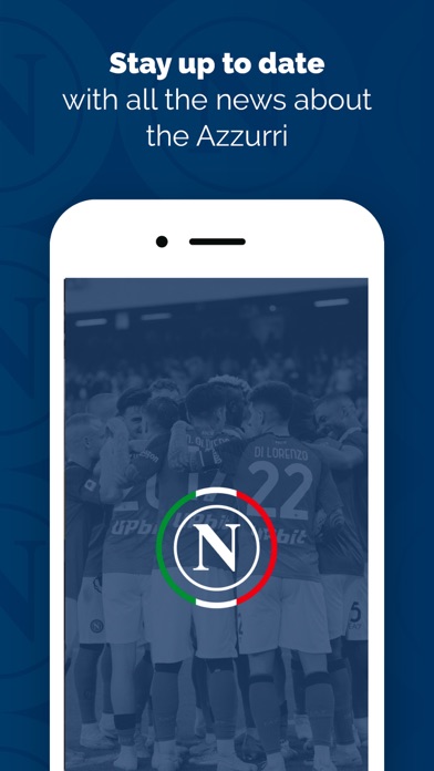 SSC Napoli - Official App Screenshot