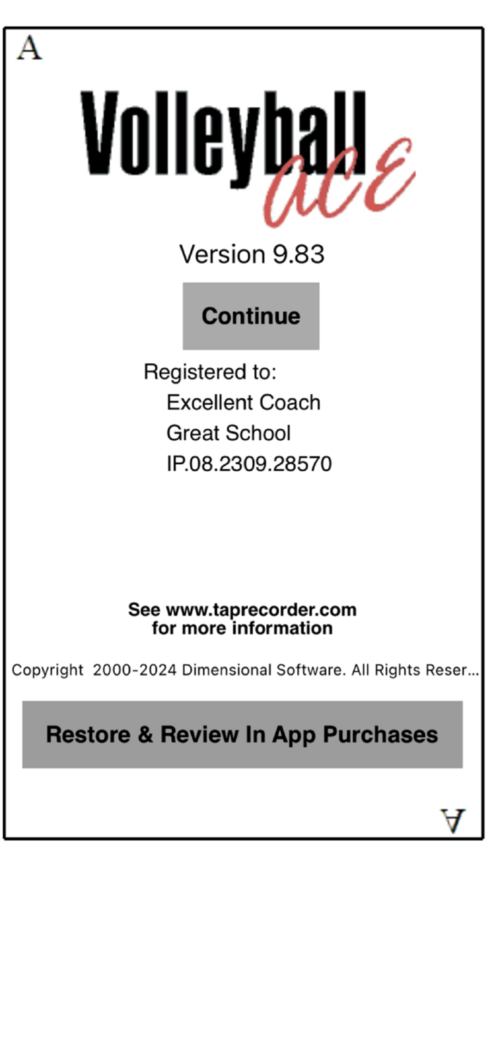 Volleyball Ace Stats