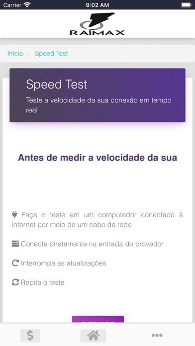 Central do Assinante Raimax Screenshot