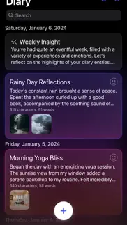 zendiary — reflection journal iphone screenshot 1
