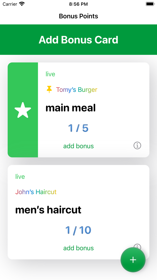 Bonus Points (iOS) Podle: Ronny Rolle Bonus Points (iOS) Podle: Ronny Rolle