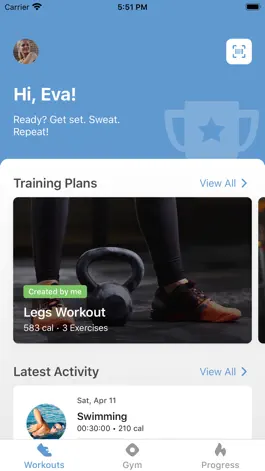 Game screenshot Kineo Fitness Wellness apk