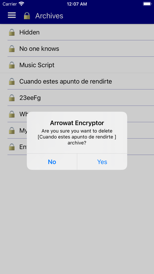 #9. Arrowat Encryptor (iOS) 由: Arrowat LLC