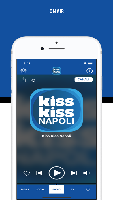 Radio Kiss Kiss Napoli 2.0 Screenshot