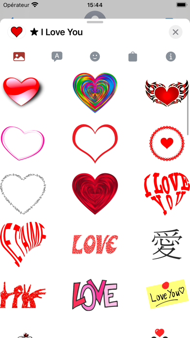 私はあなたを愛して • Stickers and Emojiのおすすめ画像6