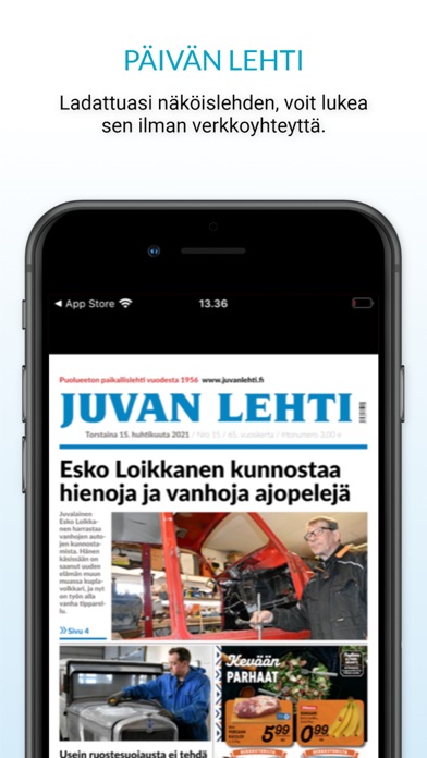 Screenshot #3 pour Juvan Lehti, päivän lehti