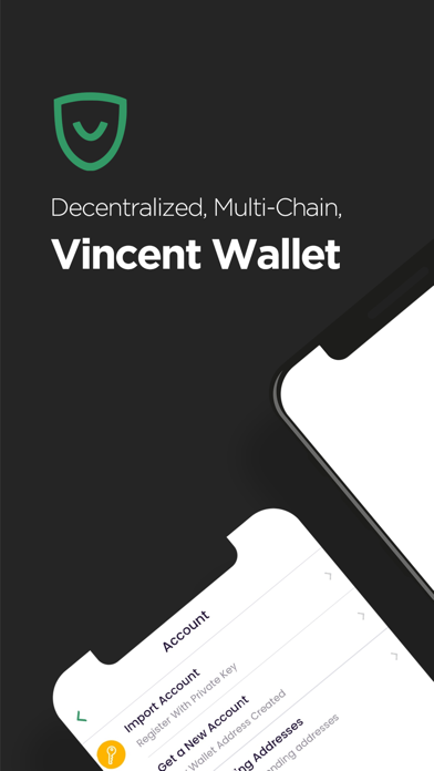 Vincent Wallet Screenshot