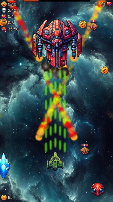 Alien Spaceship War Attack PVE Screenshot