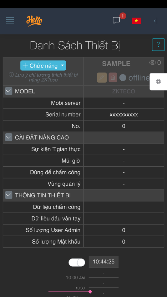 #3. HelloHRM (iOS) 由: Tran Ba Hieu