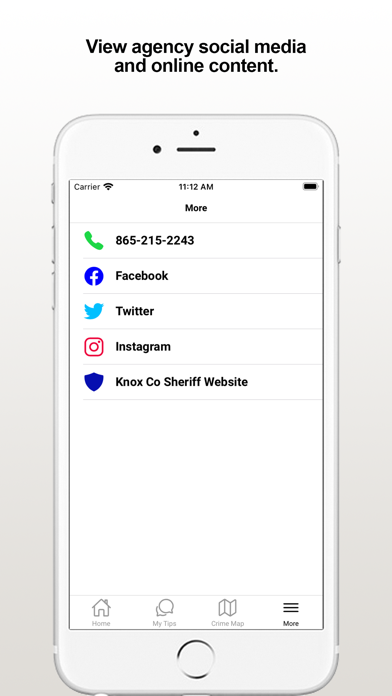 KCSO 411 Screenshot