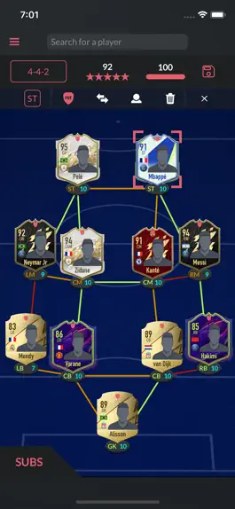 Game screenshot FUT Mind 24 - Players database apk