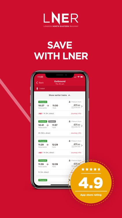 LNER | Train Times & Tickets screenshot-6