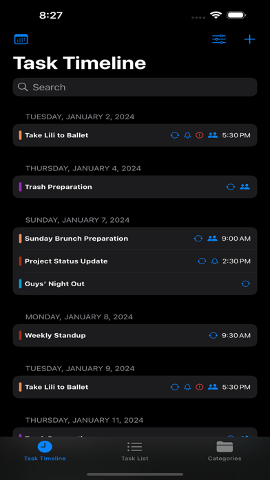 Screenshot #2 pour MeToDo Task Manager