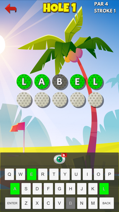 Word Golfing Screenshot