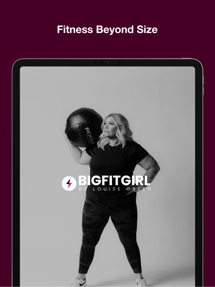 BIG FIT GIRL by Louise Green