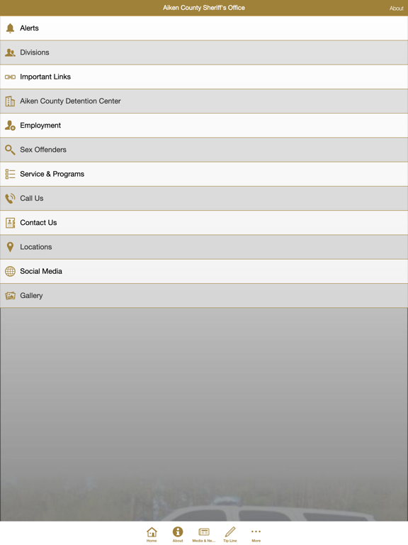 Aiken County Sheriff's Office iPad screenshot 4 - Business app