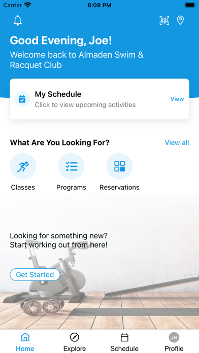 Almaden Swim & Racquet Screenshot